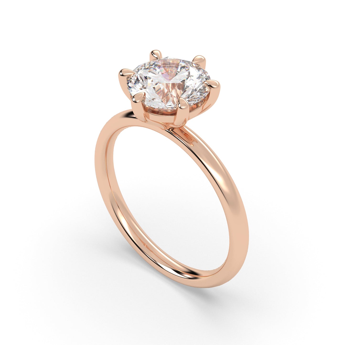 Plain Solitaire 6 Prongs