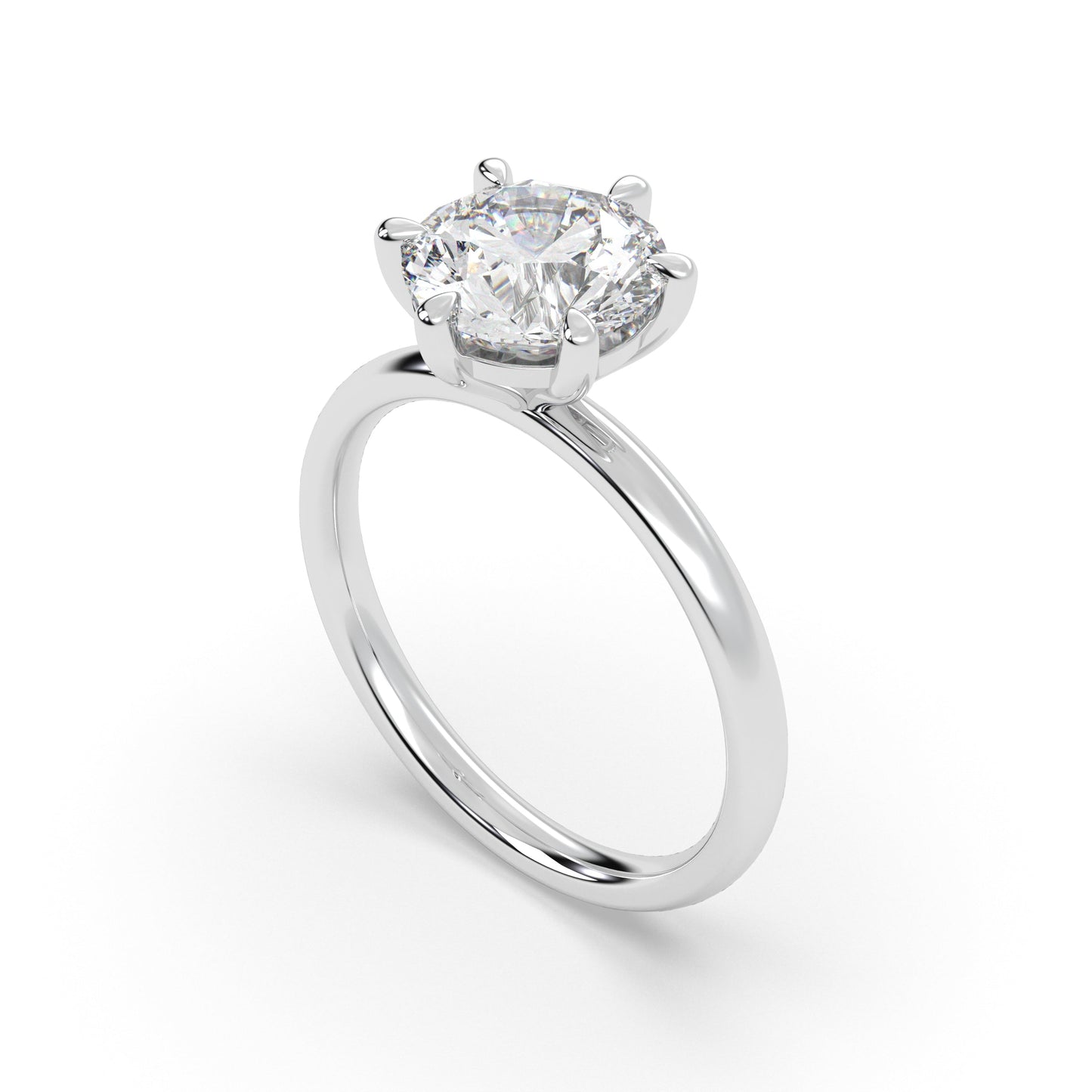 Plain Solitaire 6 Prongs