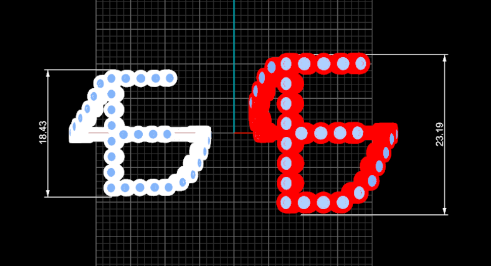 Lab Diamond Letter 'E' Ring