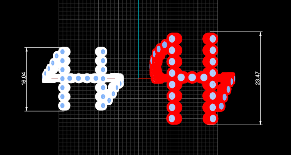 Lab Diamond Letter 'H' Ring