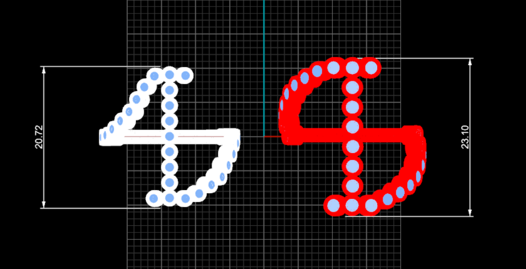 Lab Diamond Letter 'I' Ring