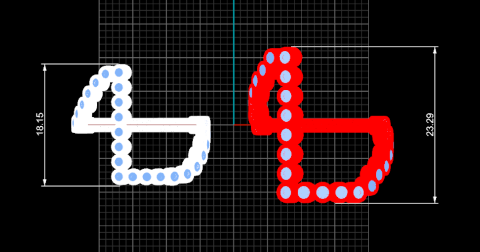 Lab Diamond Letter 'L' Ring
