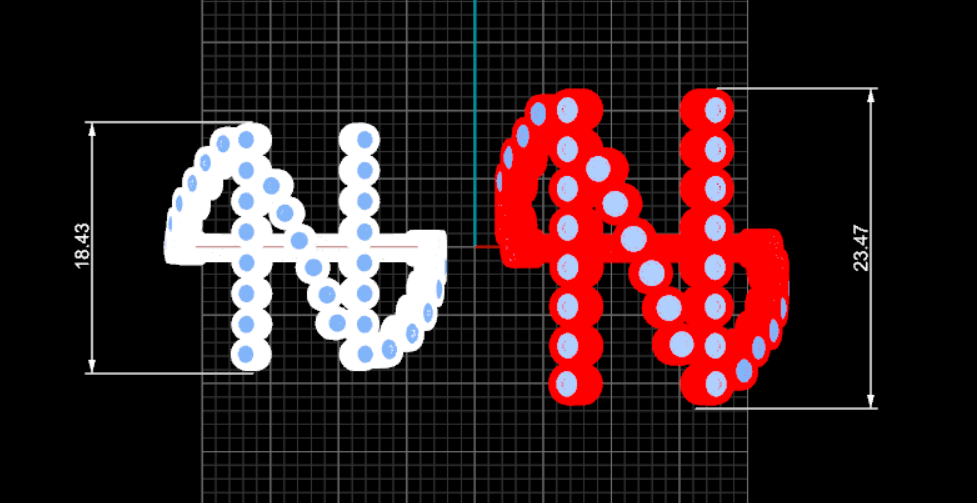 Lab Diamond Letter 'N' Ring