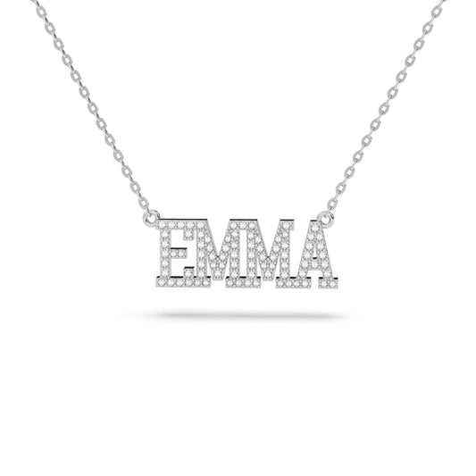 Block Diamonds Nameplate