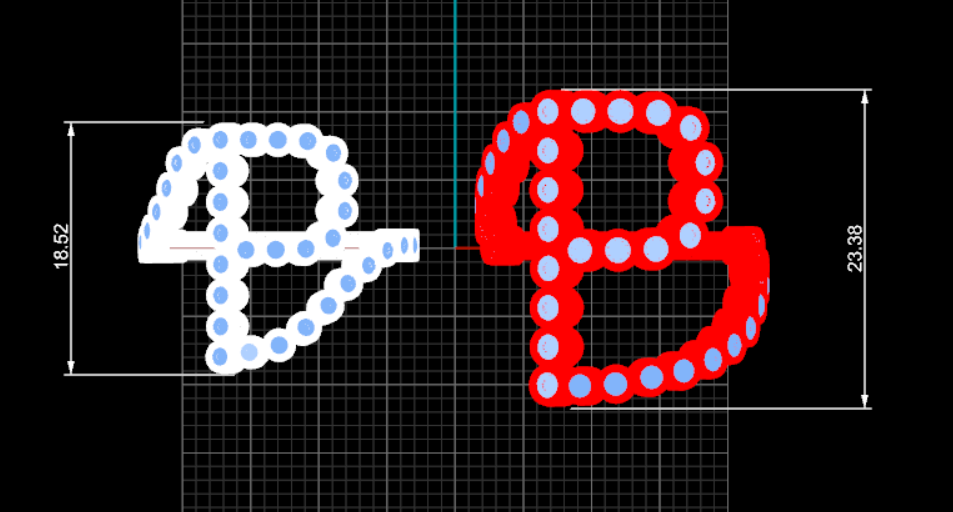 Lab Diamond Letter 'P' Ring