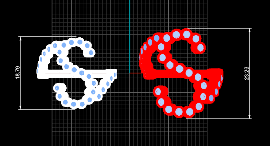 Lab Diamond Letter 'S' Ring