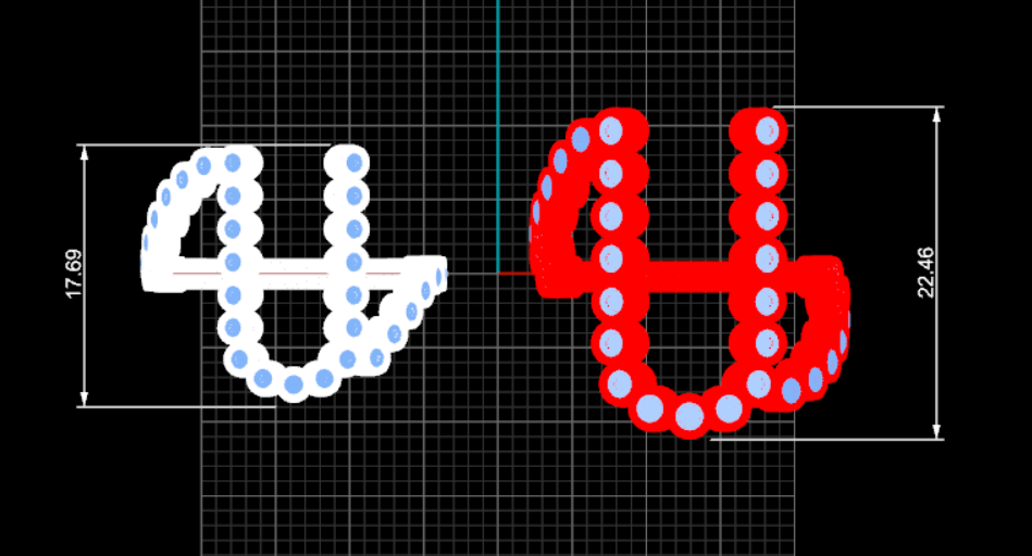 Lab Diamond Letter 'U' Ring